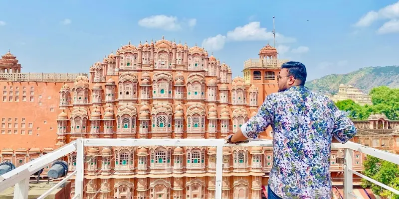 Hawa Mahal Near Jaipur Railway Station