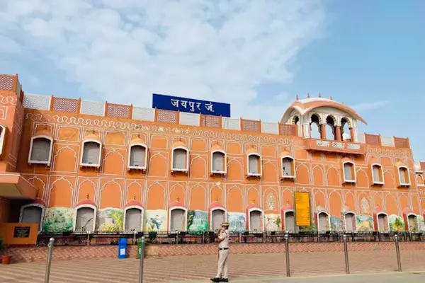 Junction Railway Station of Jaipur, Rajasthan