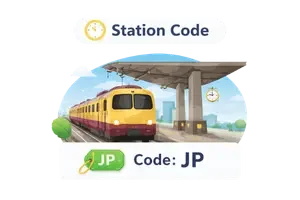 jaipur railway station code